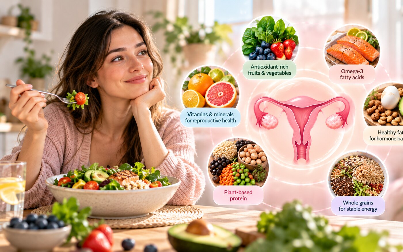 Fertility-Friendly Nutrition: Foods That Support Reproductive Health