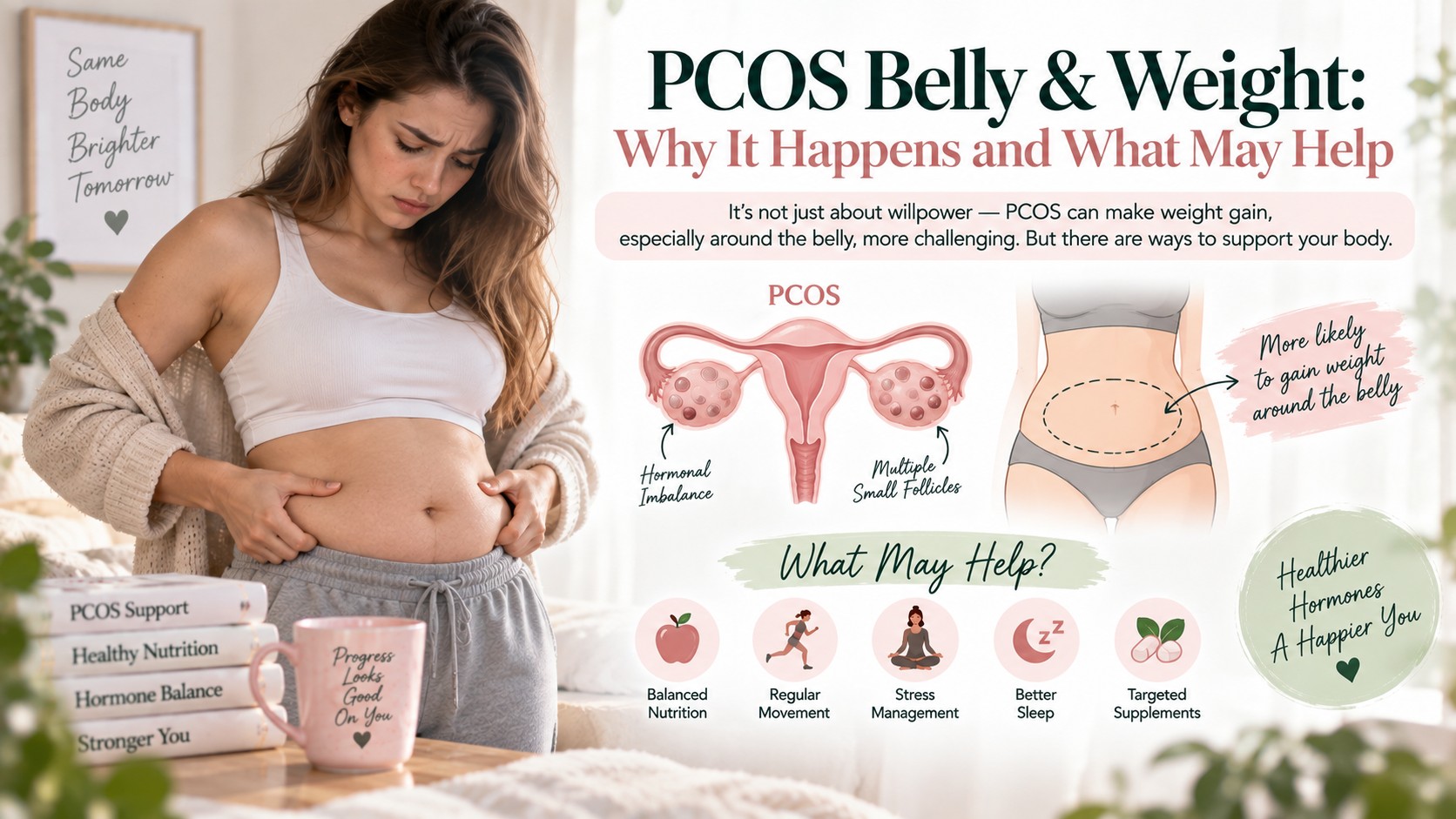 PCOS Belly & Weight: Why It Happens and What May Help